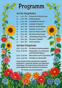 Programm des "Tag des Gartens" 2026